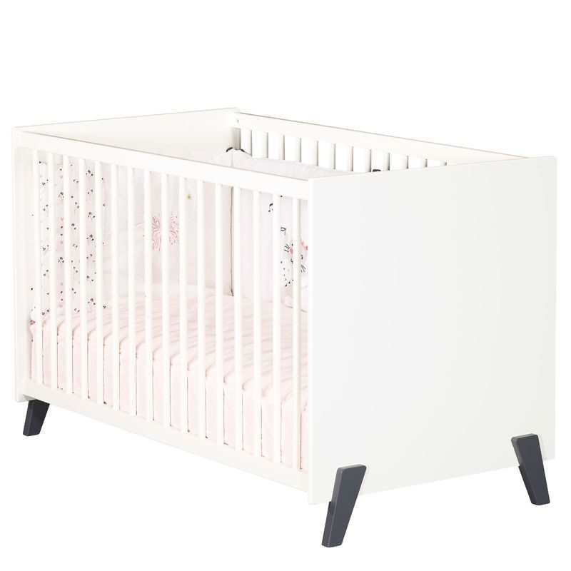 Lit bébé 120x60 Joy gris