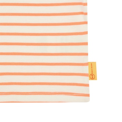 T-Shirt kurzarm, orange für Mädchen