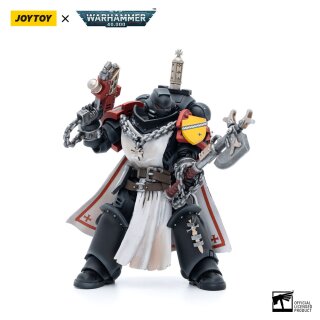 Warhammer 40k Actionfigur 1/18 Black Templars Primaris Sword Brethren Granbertus 12 cm