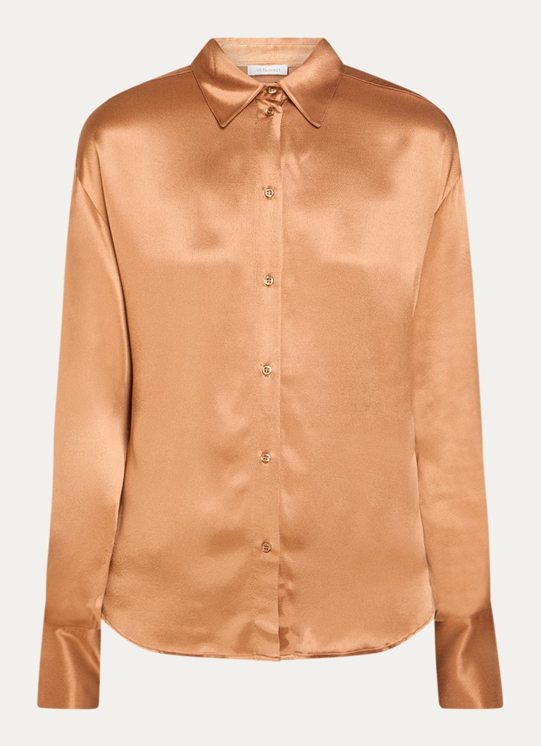alchemist Louise satin blouse