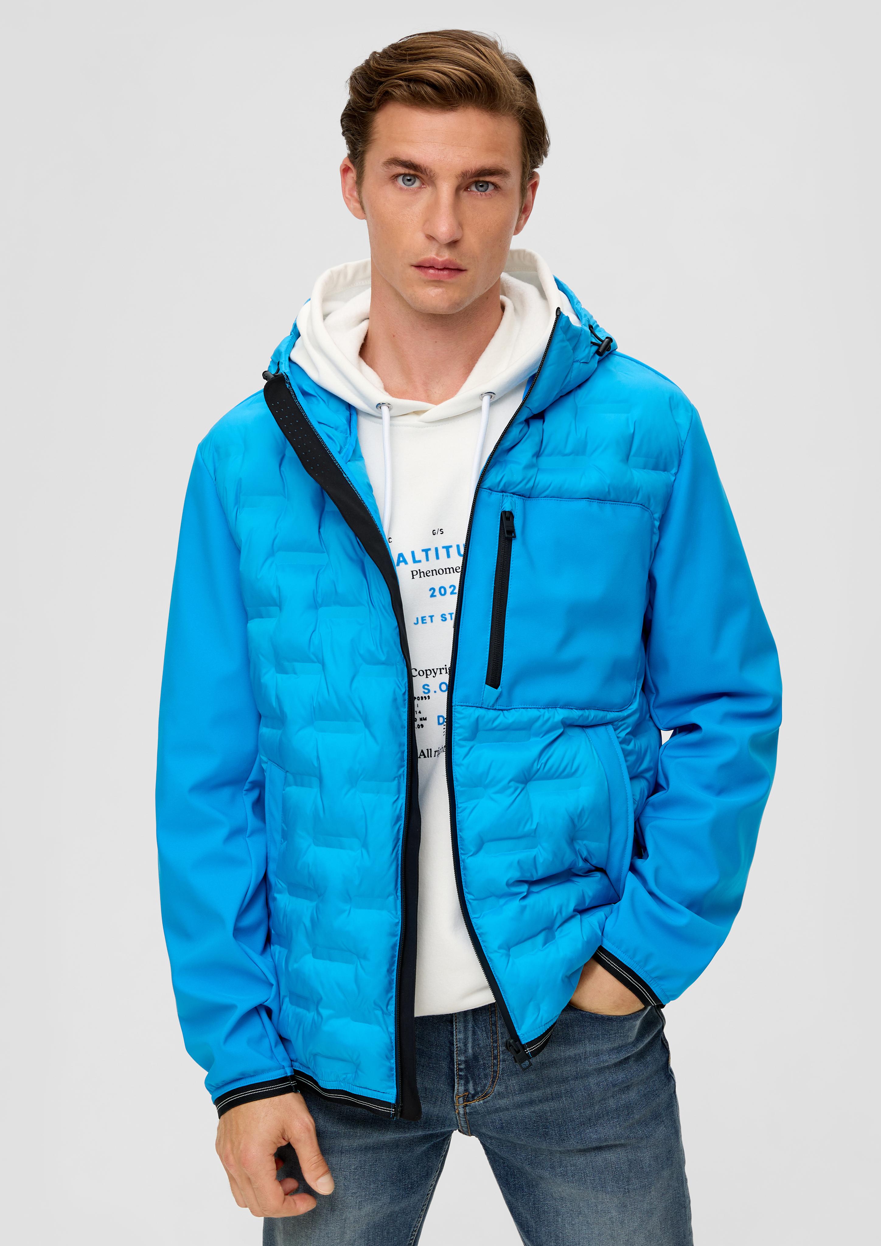 Softshelljacke im Fabricmix  2131771-6290