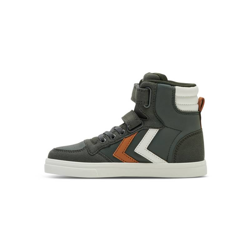 hummel SLIMMER STADIL LEATHER HIGH JR Sneaker Kinder