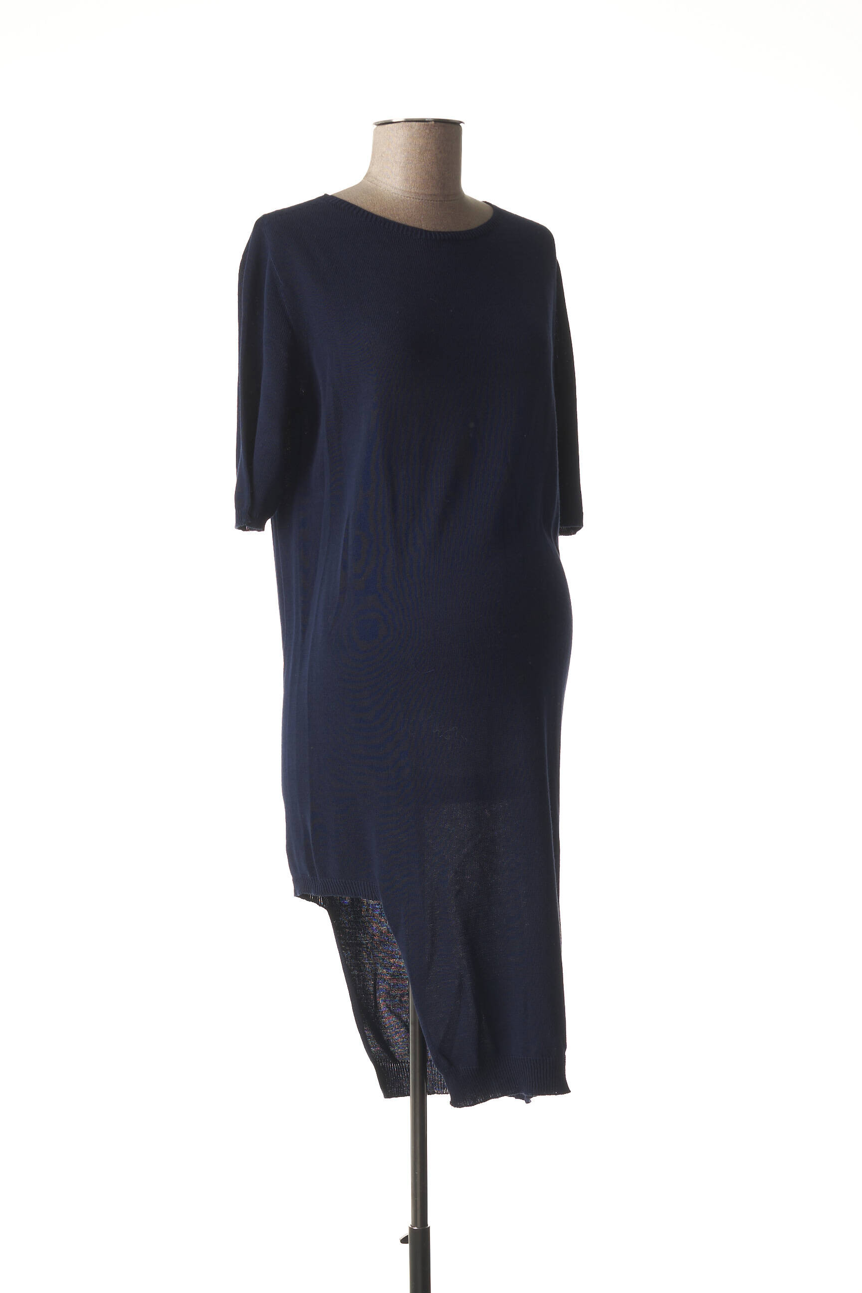 Menonove Robes Maternite Femme couleur bleu