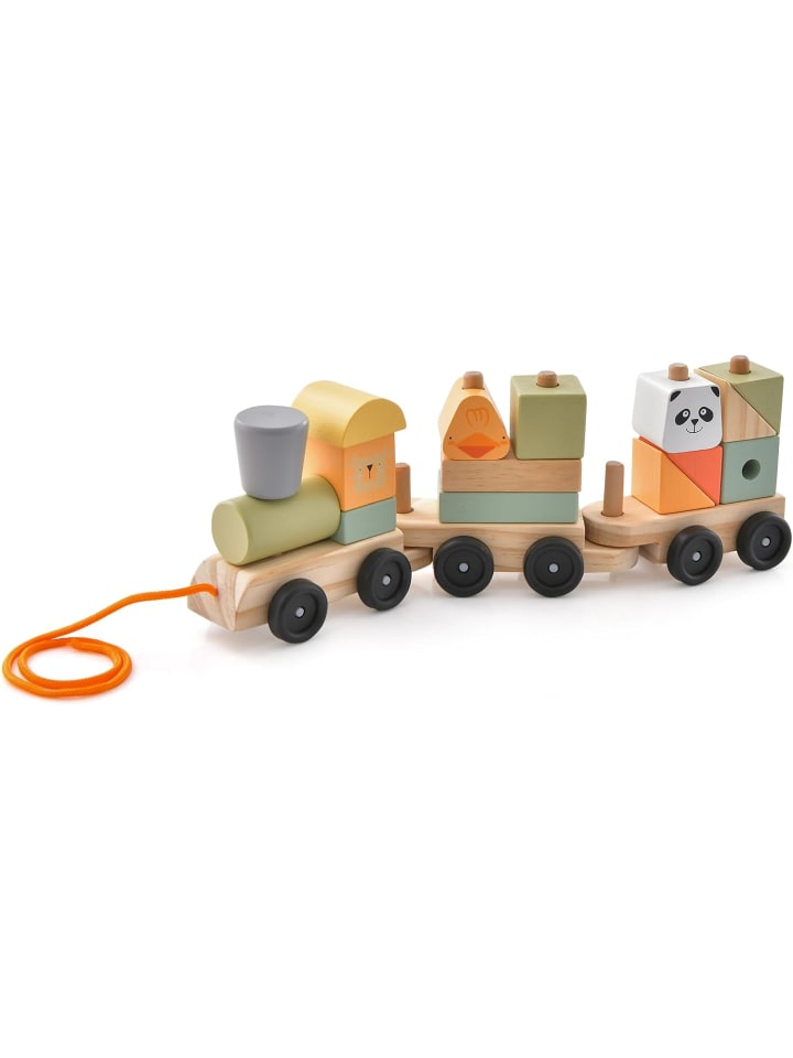 COSTWAY 3 tlg. Set Eisenbahn in Bunt günstig kaufen 14 cm