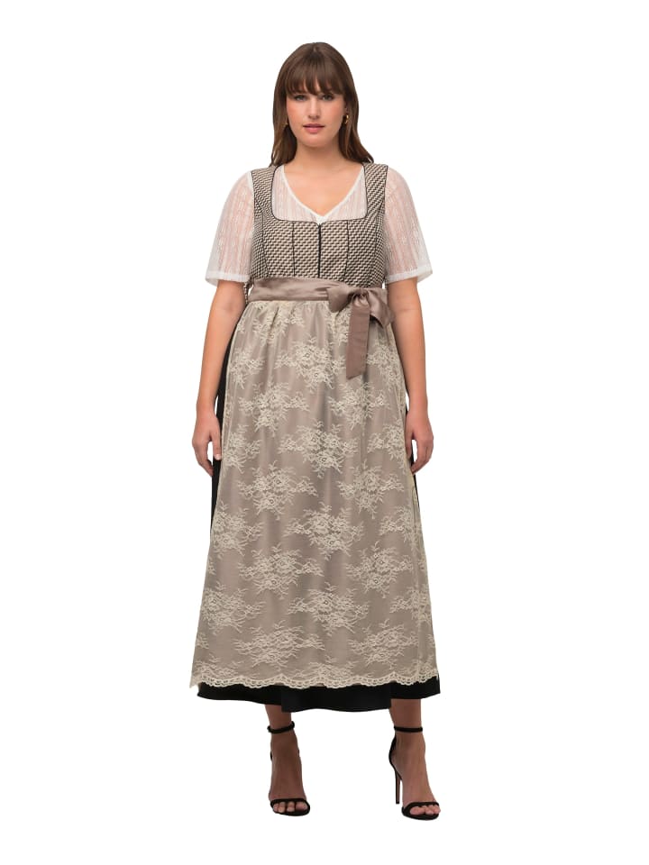 Ulla Popken Kleid in dunkelbraun günstig kaufen