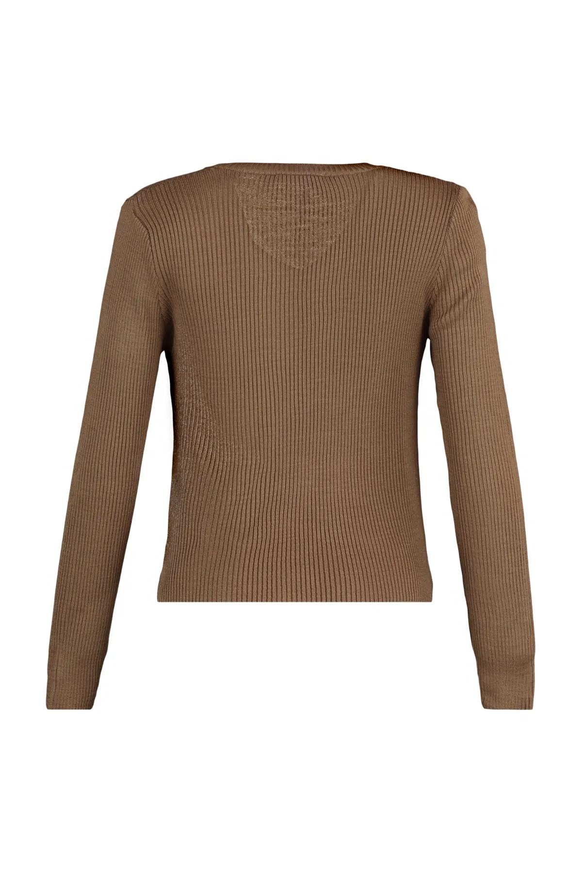 Trendyol Collection  Braun-Stein Strickpullover