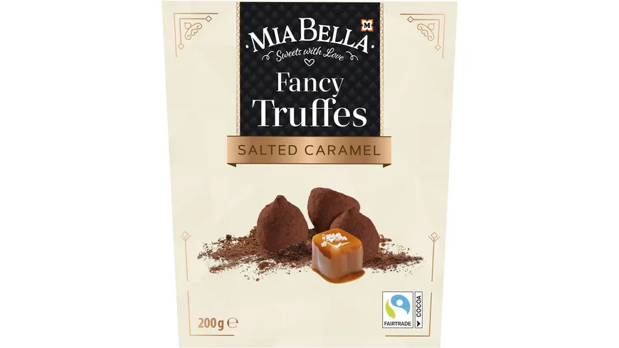 MIA BELLA Pralinen Fancy Truffles Salted Caramel 200 g
