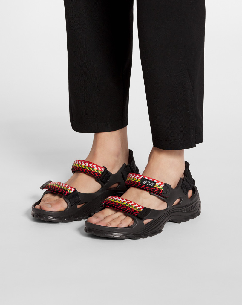 LANVIN X SUICOKE WAKE LACETS CURB – HOMME