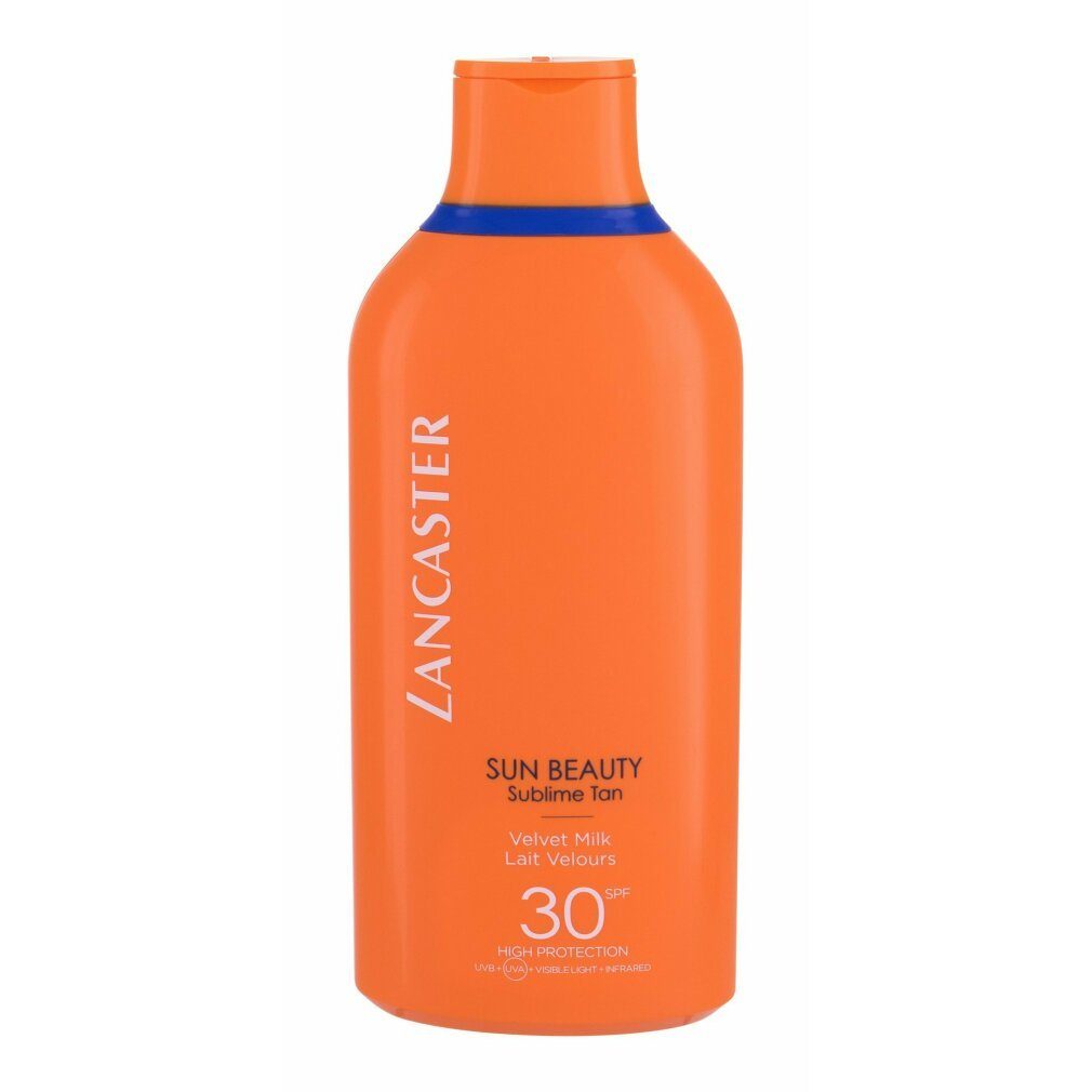 LANCASTER Sonnenschutzpflege Lancaster Sun Beauty Velvet Tanning Milk SPF30 High Protection 400 ml