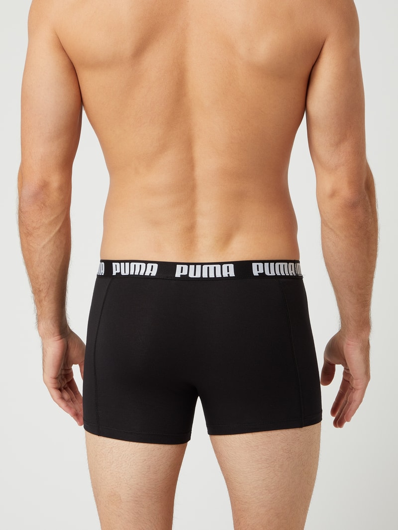 Trunks mit Stretch-Anteil im 3er-Pack in schwarz