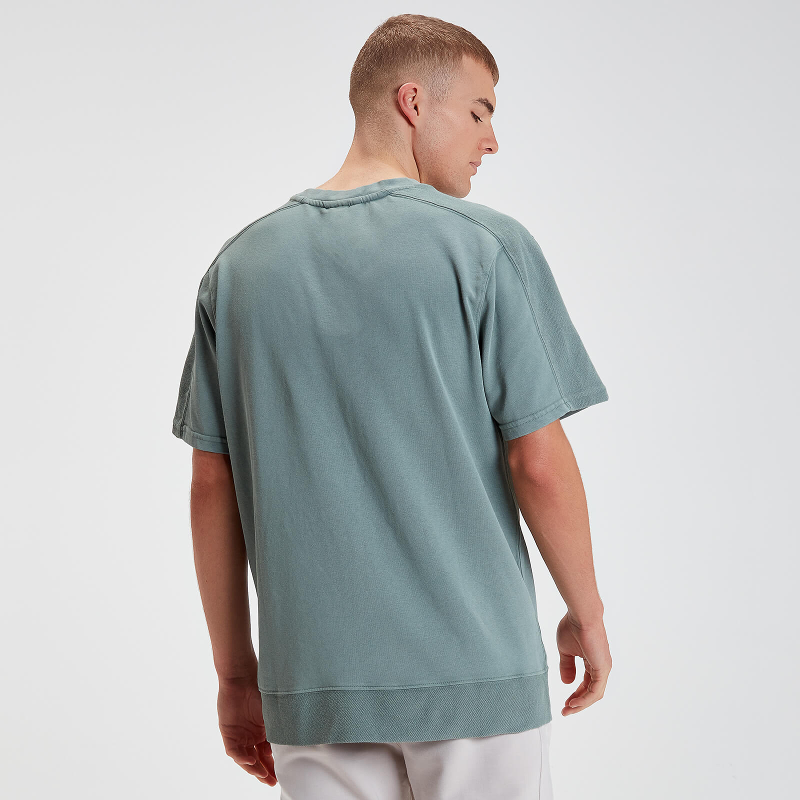 T-shirt à manches courtes MP Rest Day pour hommes – Vert cactus