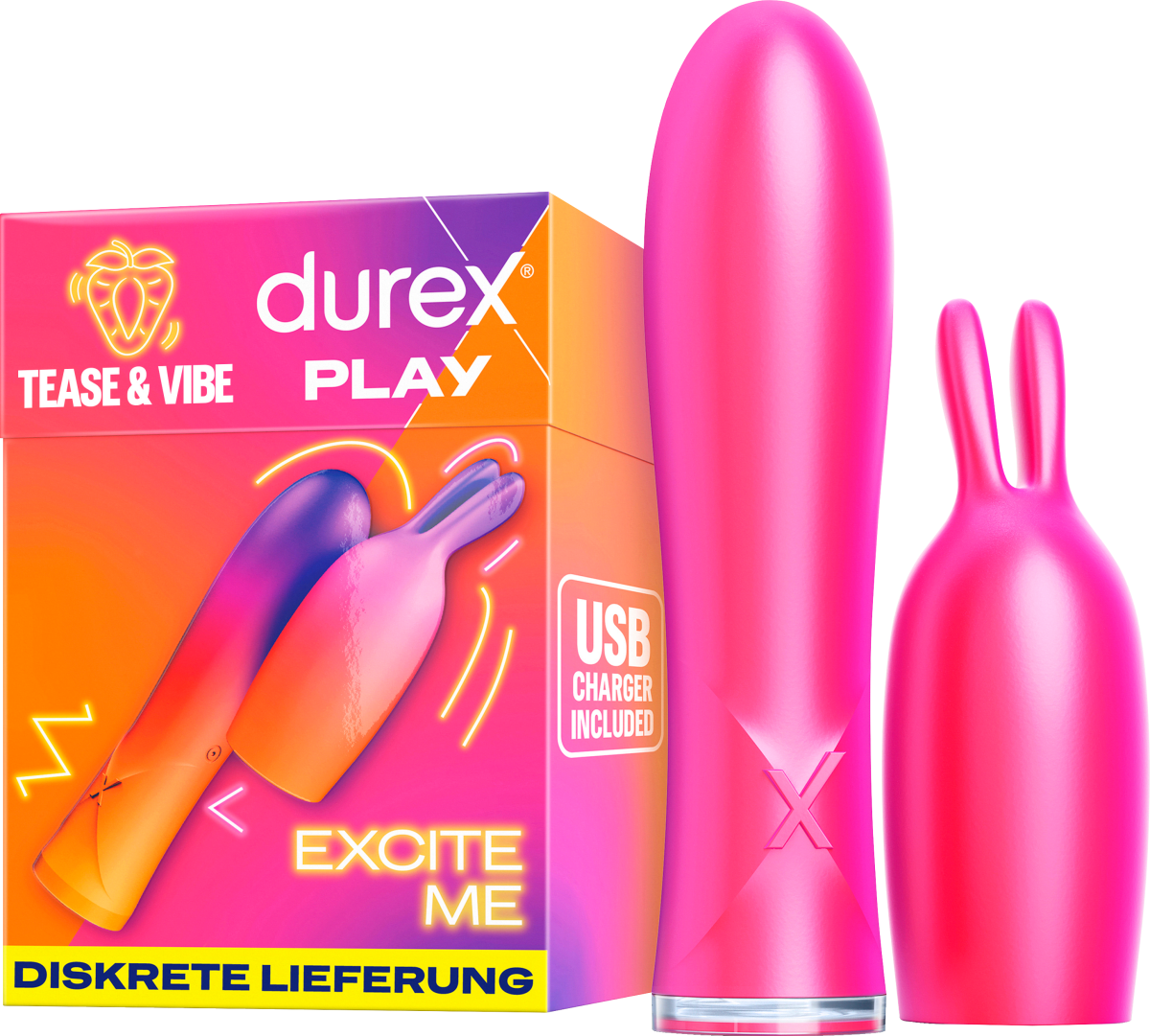 Vibrator 2in1, 1 St