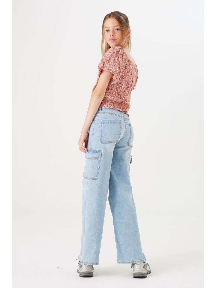Garcia Carmenbluse kurzarm in fresh peach günstig kaufen