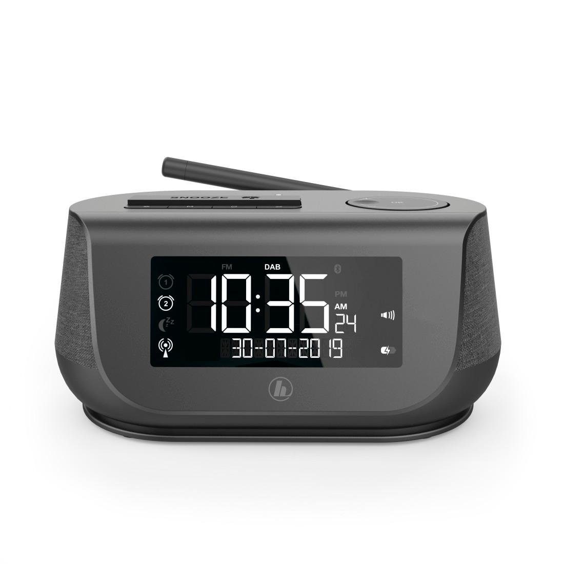 Hama DAB Digital Radio, Radiowecker, DAB+/FM/Bluetooth DR36SBT Ladefunktion Digitalradio (DAB) (Digitalradio (DAB), FM-Tuner, 4 W)