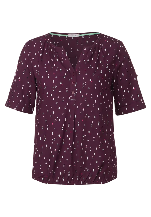 CECIL Bluse mit allover Print