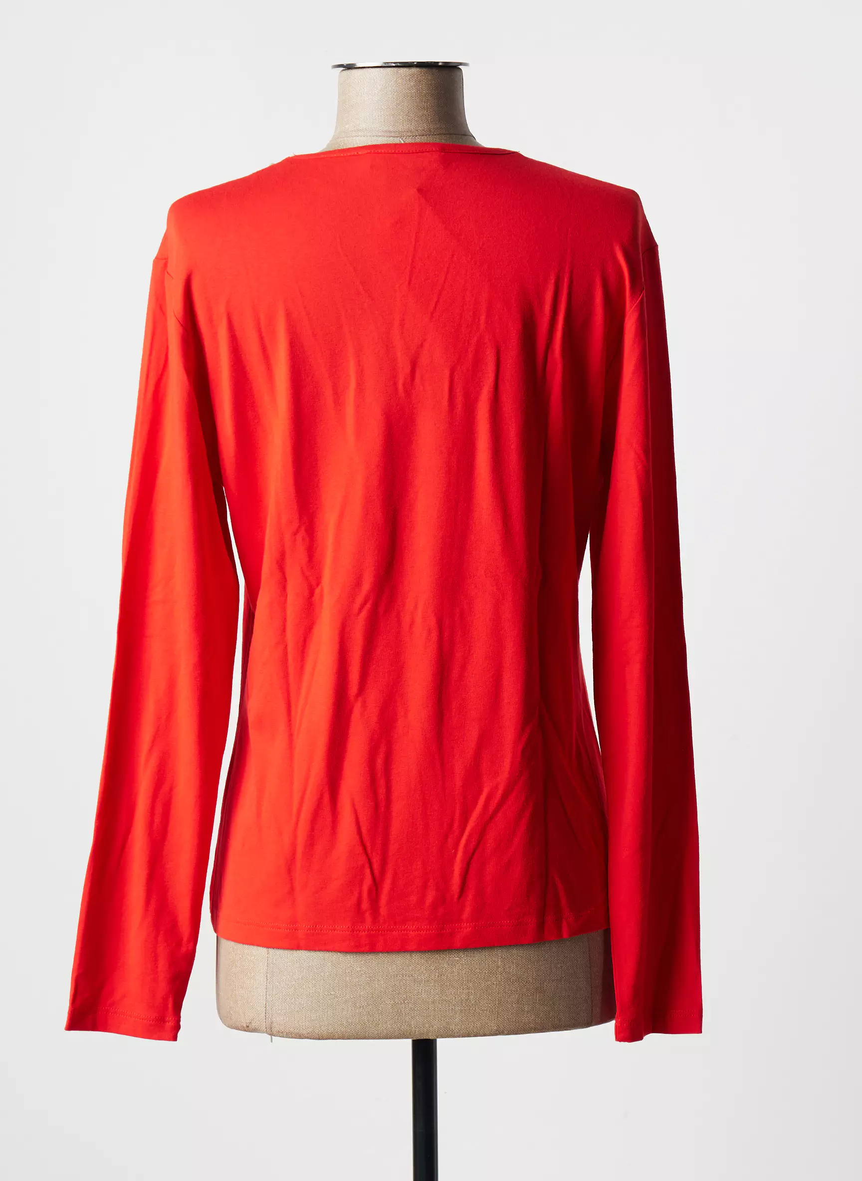 Griffon Tshirts Femme couleur rouge