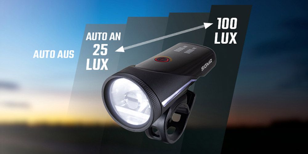SIGMA AURA 100 Set mit Blaze Link (Silikonhalterung) kaufen | Bike-Discount