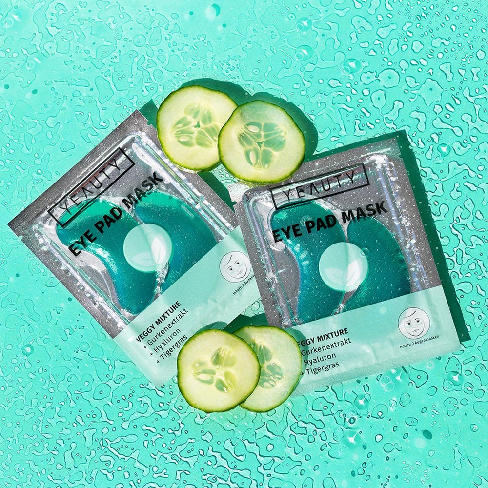 YEAUTY Veggy Mixture Eye Pad Mask 2er