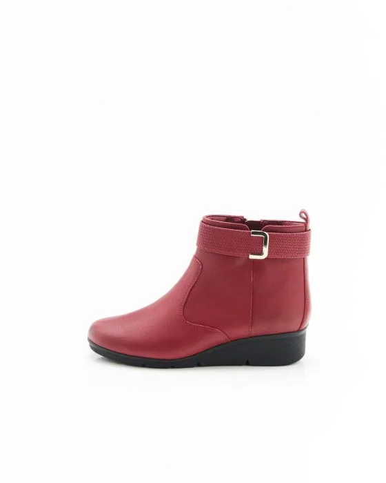 Boots compensées à boucle Amortyl