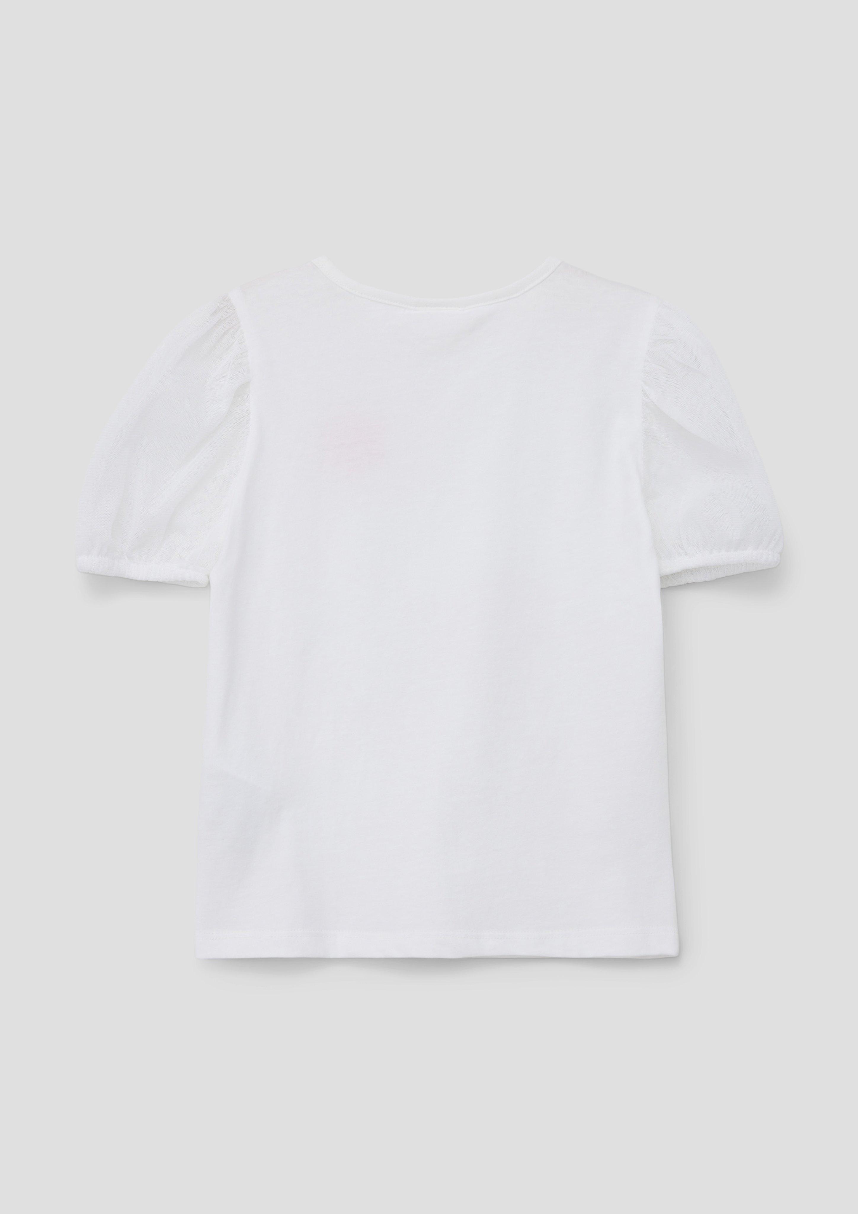 T-Shirt mit Pailletten-Detail  2145543-0100