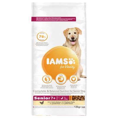 IAMS for Vitality Dog Senior & Mature Large Huhn