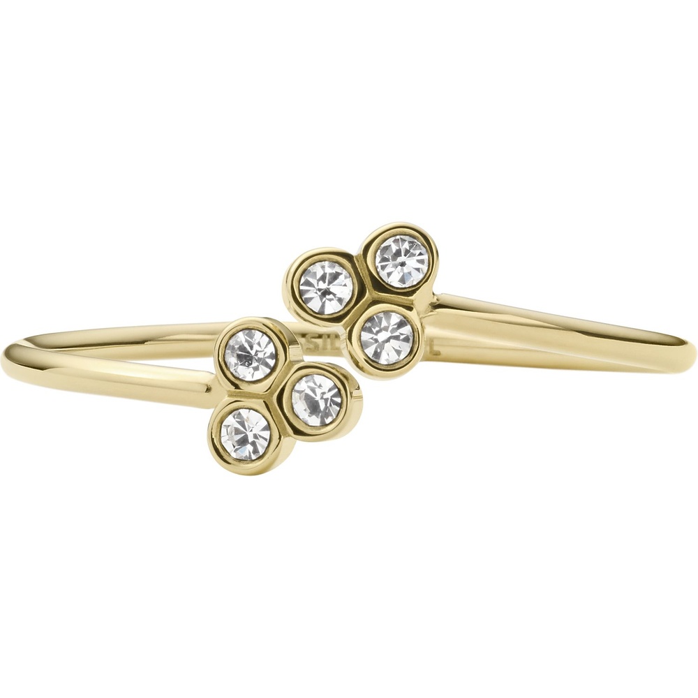 Fossil Bague pour femme Acier inoxydable or Bague