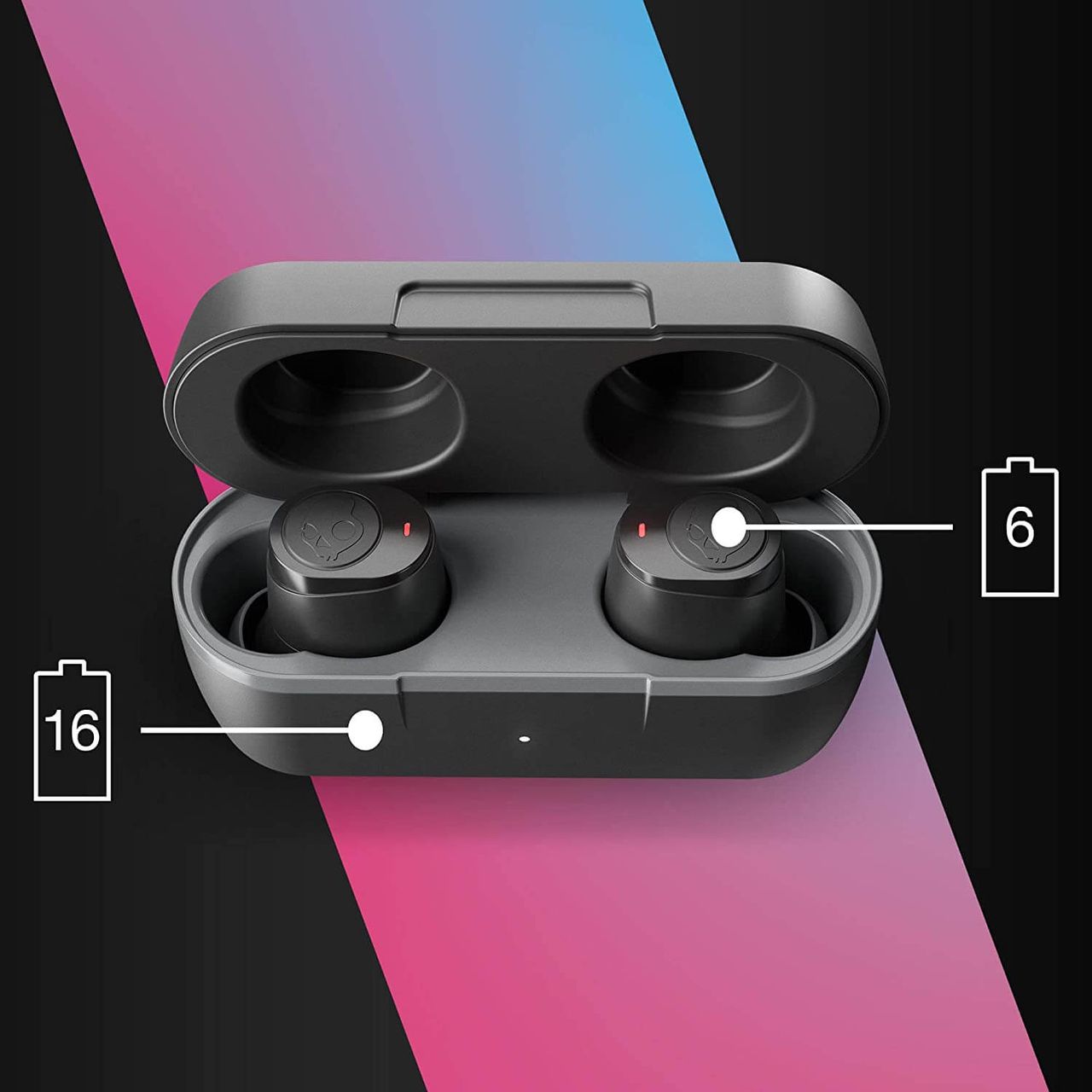 trends4cents Skullcandy Jib In-Ear Bluetooth 5.0 Kopfhörer, True Wireless, wasserdicht, mit 22 Stunden Akkulaufzeit