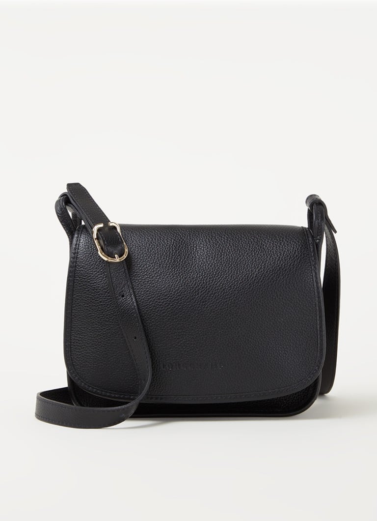 Longchamp Le Foulonné crossbody laukku M nahkaa