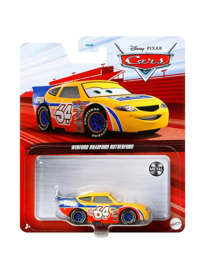 Disney Cars Winford Bradford Rutherford | GCC60 | Disney Cars | Die-Cast 1:55 Auto günstig kaufen onesize