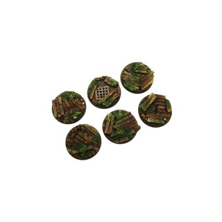 Wood Bases, Round 40mm (2)
