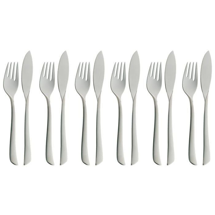 Virginia Fischbesteck-Set, 12-teilig, Cromargan protect®