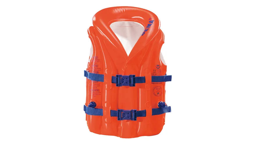 Schwimmweste mit Kragen (bis 18 kg)