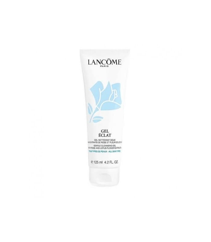 Lancôme-GEL ÉCLAT-Gel Nettoyant Doux aux extraits de rose et fleur de lotus
