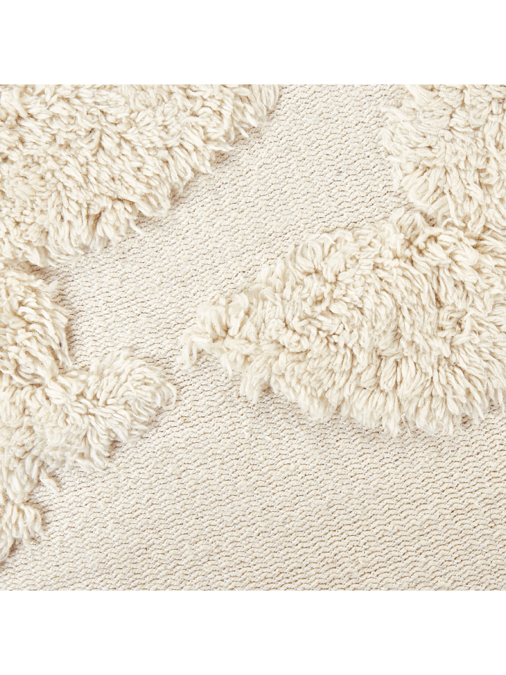 Beliani Pouf MULTAN in Beige - (W) 45 x (H) 45 x (L) 45 cm günstig kaufen onesize