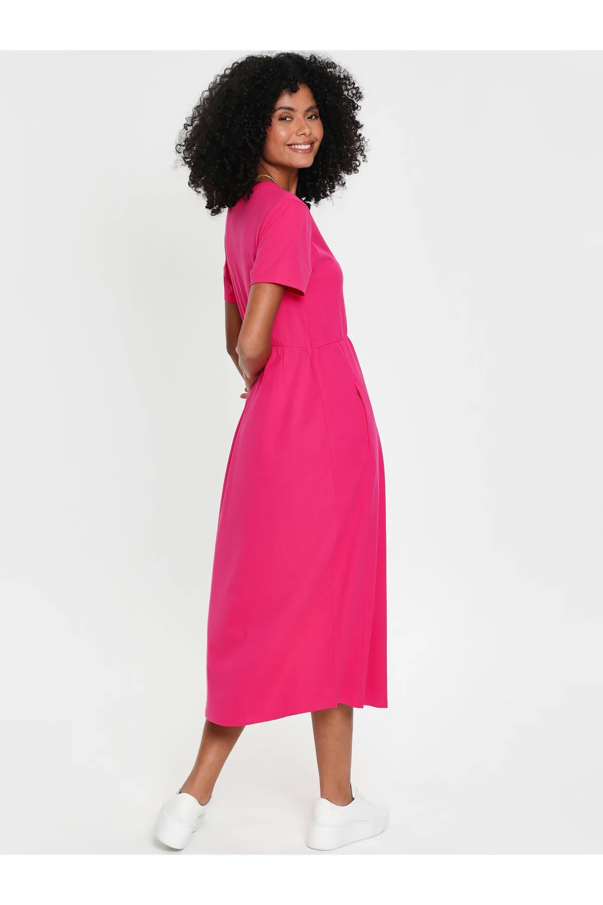 Threadbare  Kleid THB Danni Smock Midi Dress W/Pockets