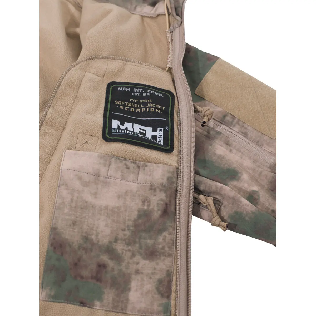 Softshell Jacke Scorpion HDT-camo FG