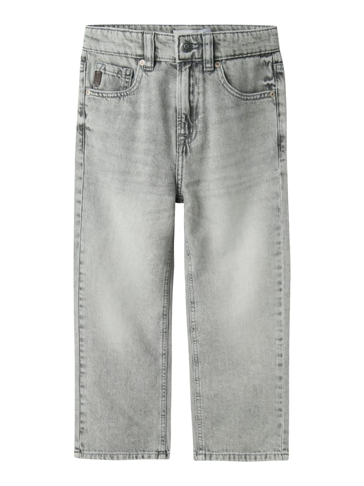 name it Jeans regular fit NKMRYAN STRAIGHT JEANS 3418-BE in light grey denim günstig kaufen