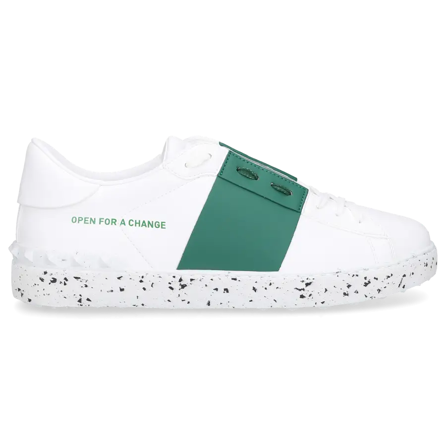 Valentino Garavani - Sneaker low OPEN Biologisches Material - weiß
