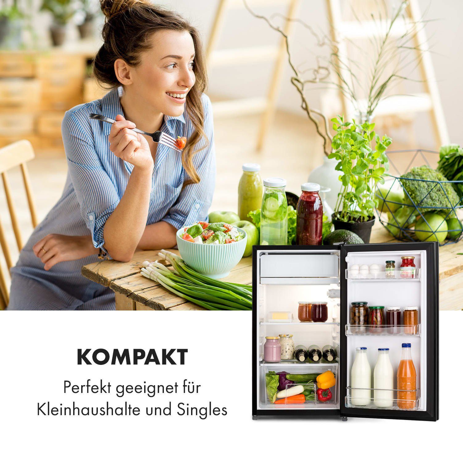 Klarstein Getränkekühlschrank HEA14-Frost Kühlschr 10033176, 84 cm hoch, 45 cm breit