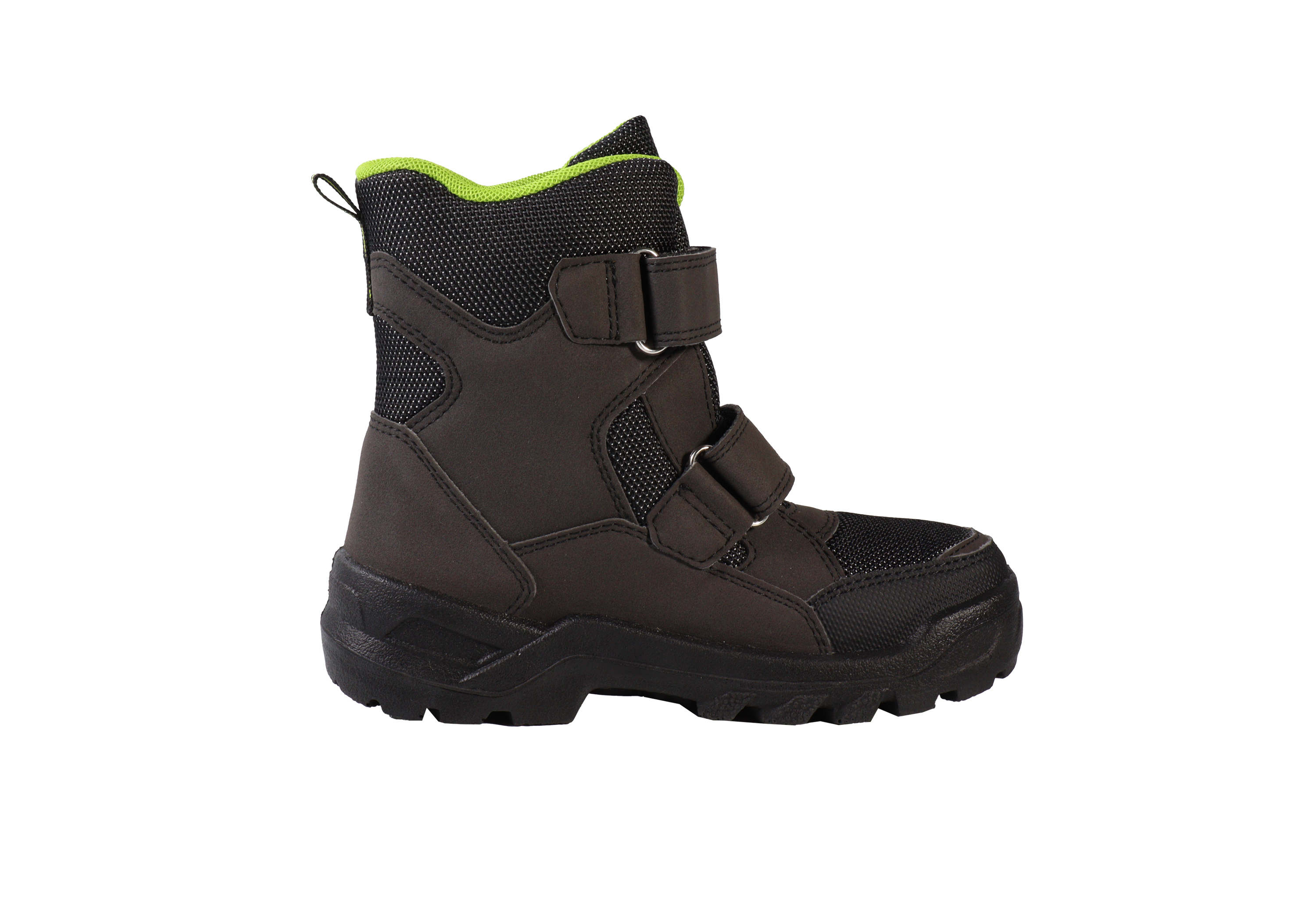 Lurchi Schneestiefel Koray-SYMPATEX - black-neon yellow