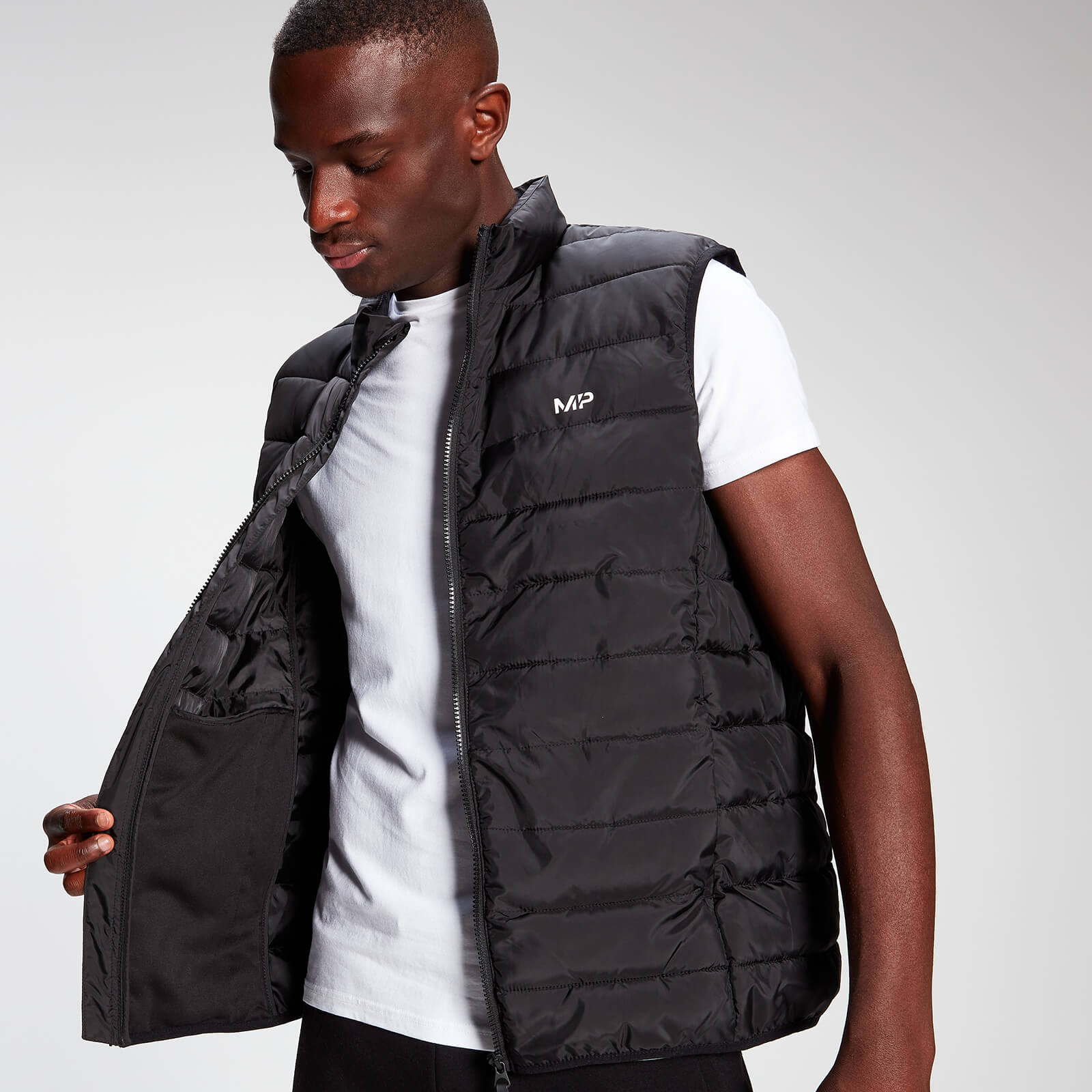 MP Men's Lightweight Gilet - Black