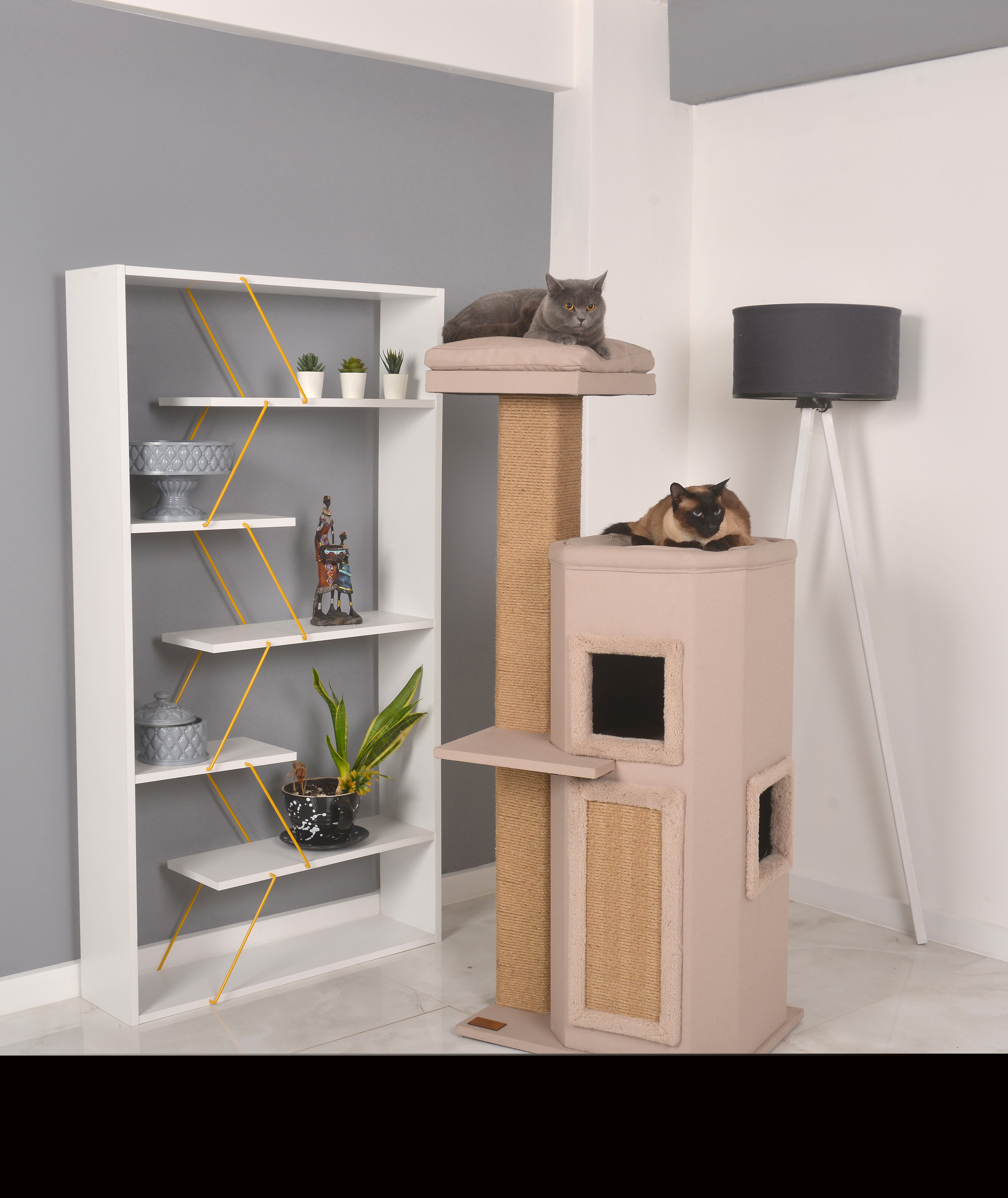 Petliving Kratzbäume Petliving Kratzbaum Ela beige