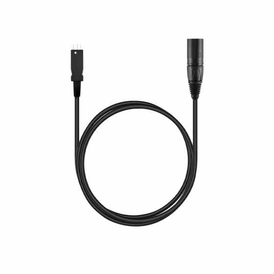 K 190.41 - 1.5 m Glattes Anschlusskabel für mit 5-pol. XLR-Stecker