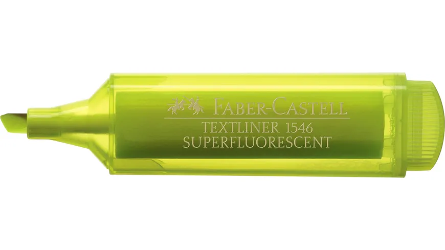 FABER-CASTELL Textmarker CASTELL Superfluo Textliner gelb