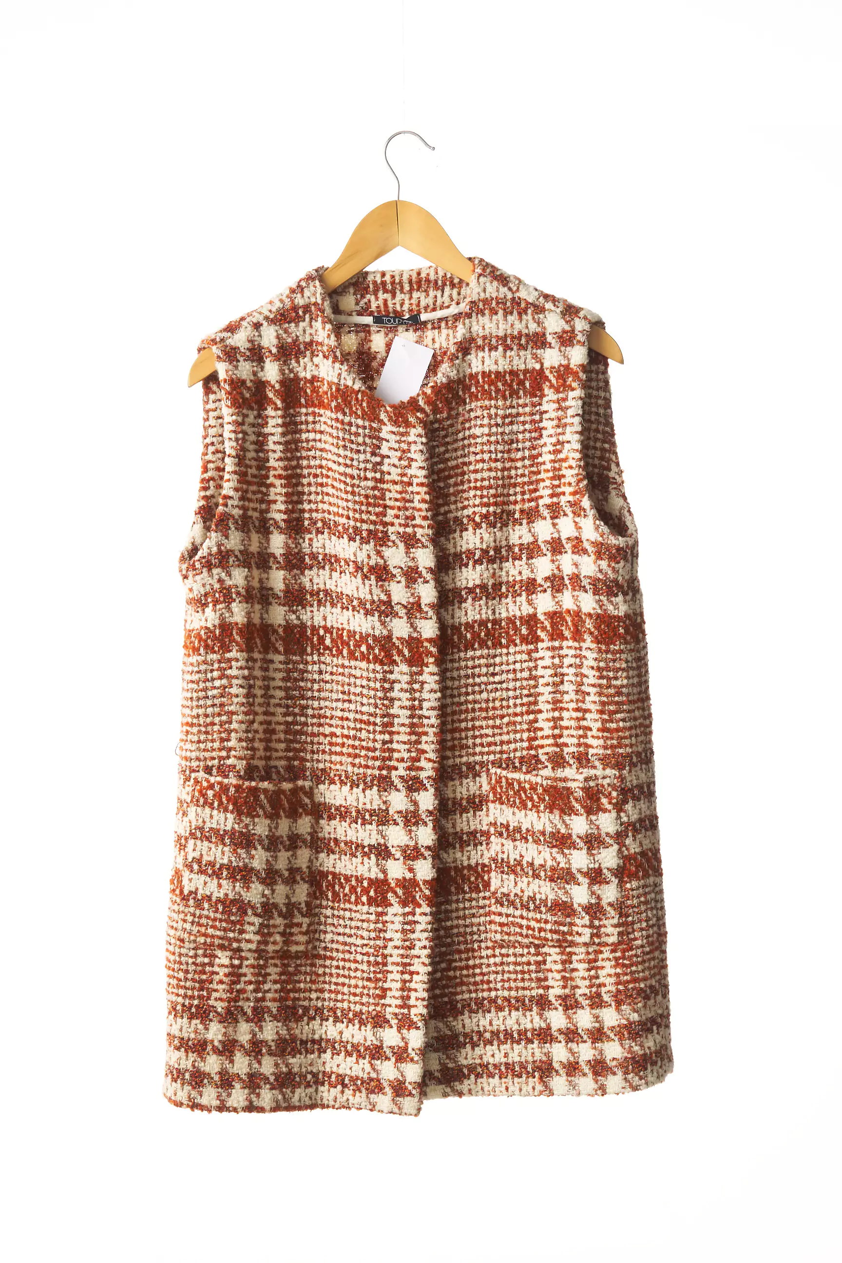 Toupy Gilet Femme couleur orange