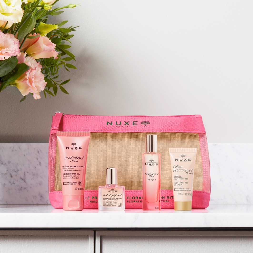 Floral Beauty Ritual Travel Set