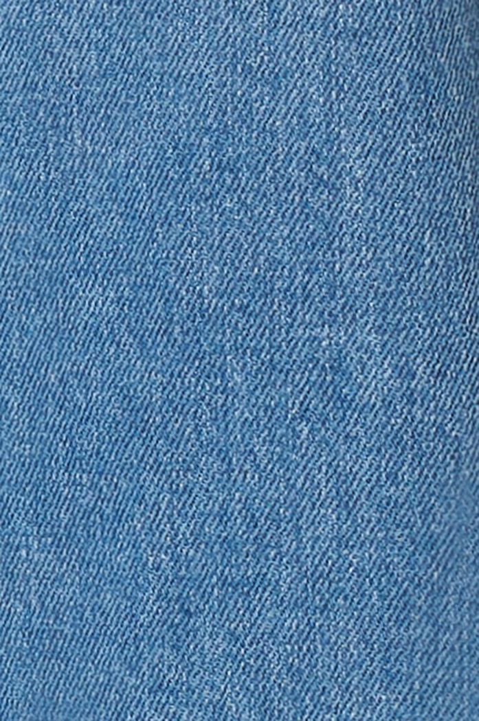 Verkürzte Jeans mit Überbauchbund