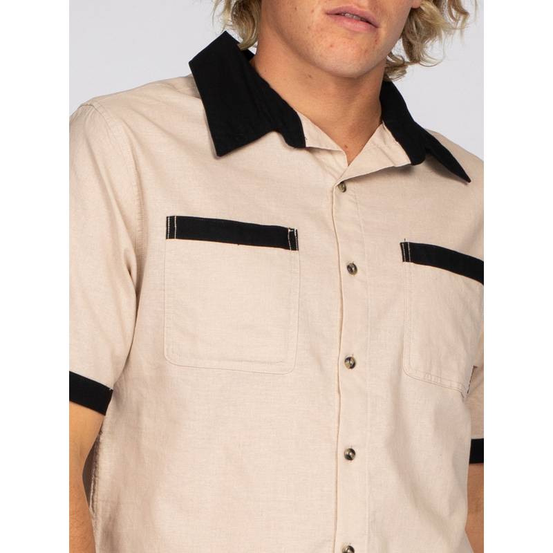 RUSTY TRUCK STOP SHORT SLEEVE SHIRT Kurzarmhemd Herren