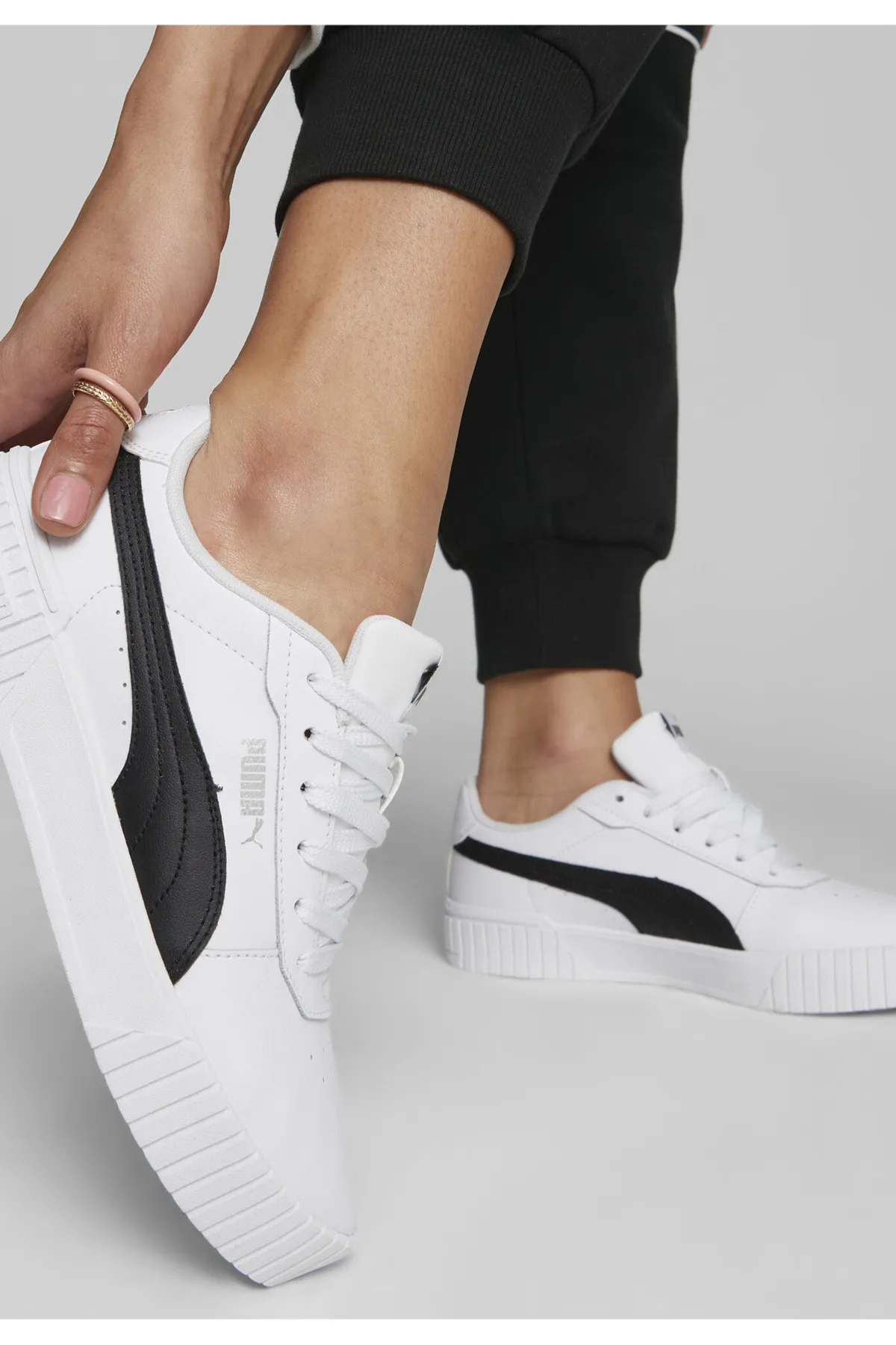 Puma  Sneaker - Weiß - Plateau Absatz