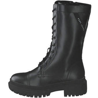 Pepe Jeans Bettle Urban Schnür Boots in schwarz